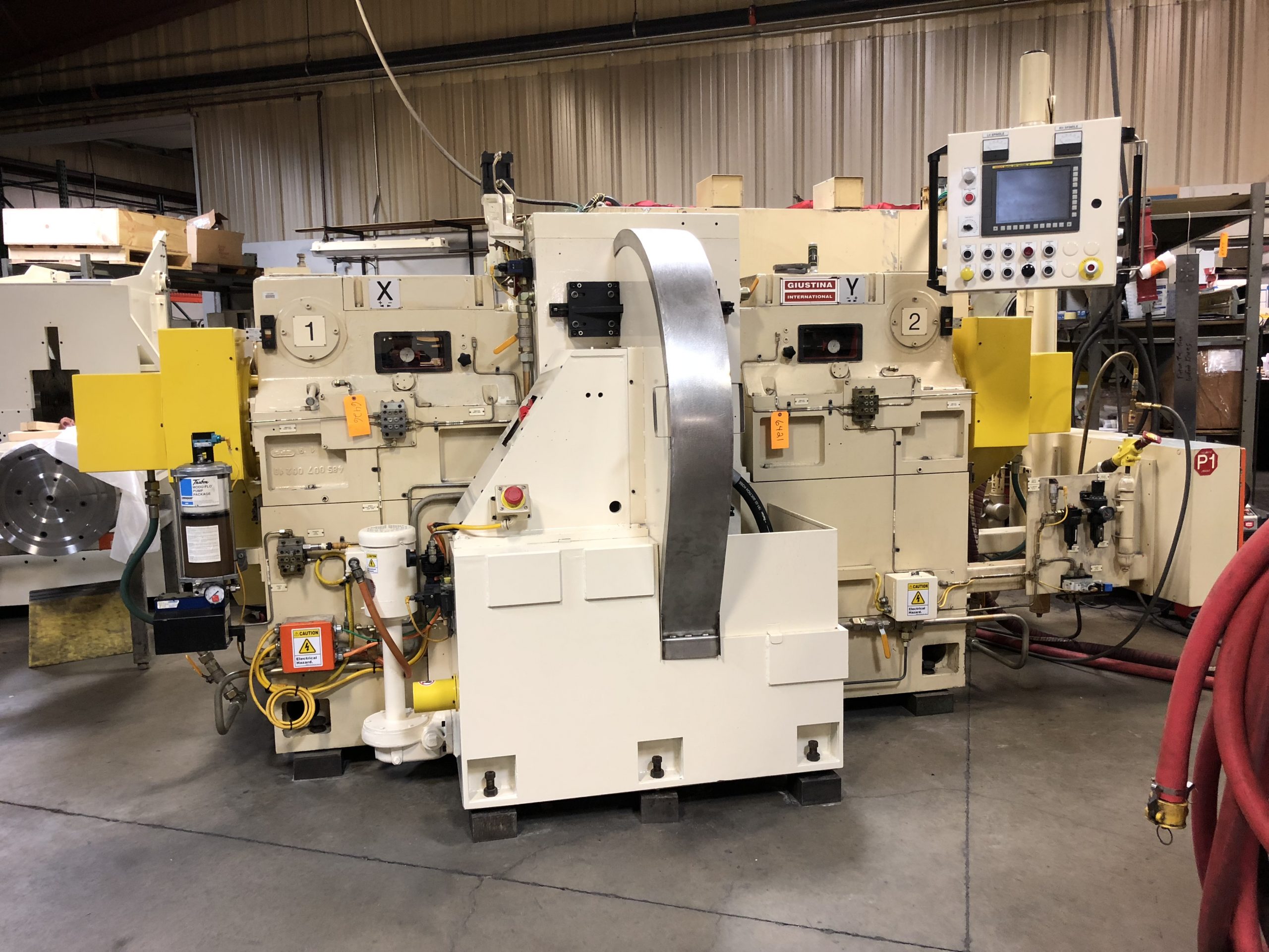 Remanufactured Used Giustina R242-30 Rotary Horizontal Double Disc Grinder Disk For Sale