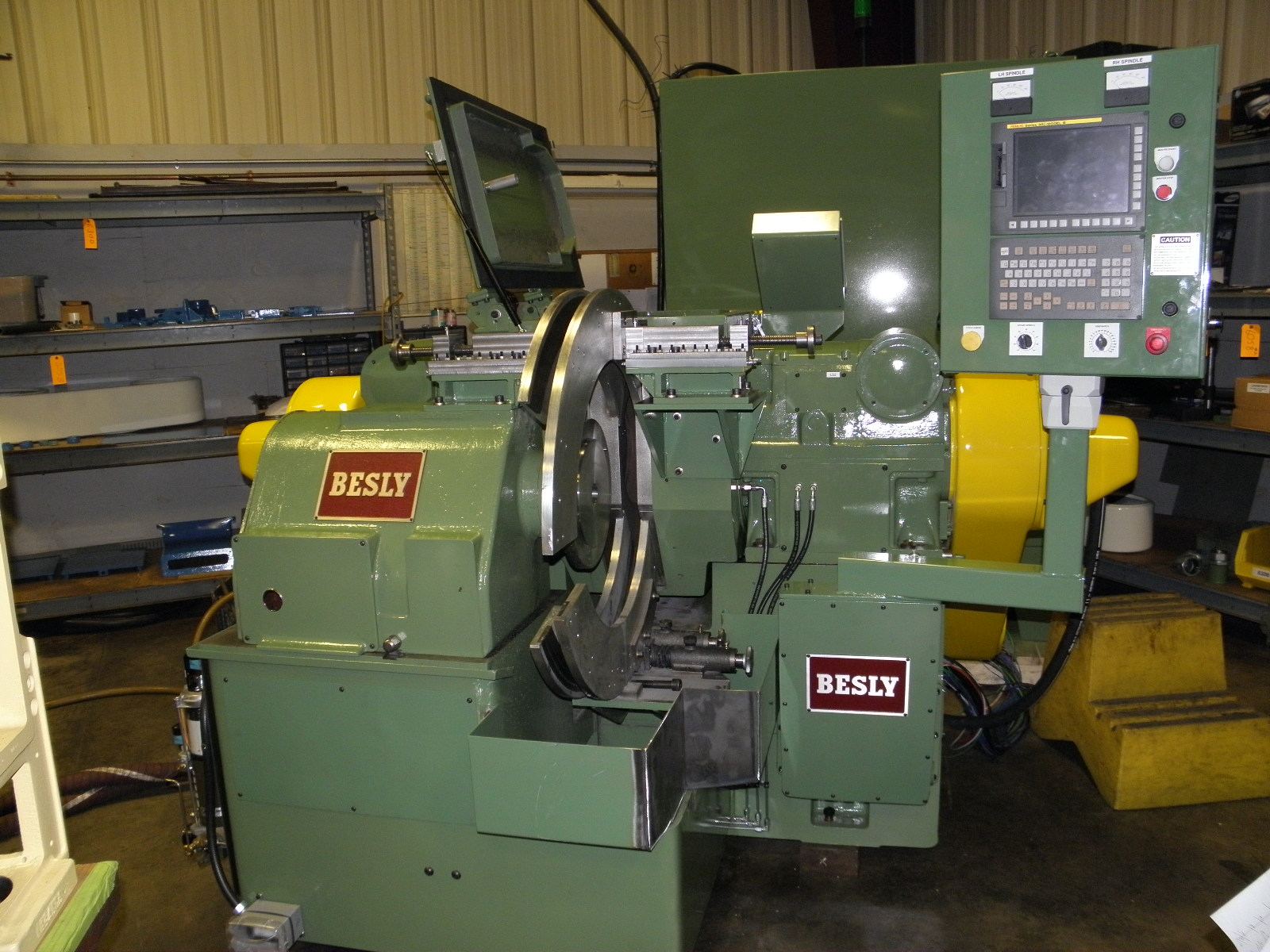 Remanufactured Besly DH2-23 Rotary Horizontal Double Disc Grinder Disk For Sale