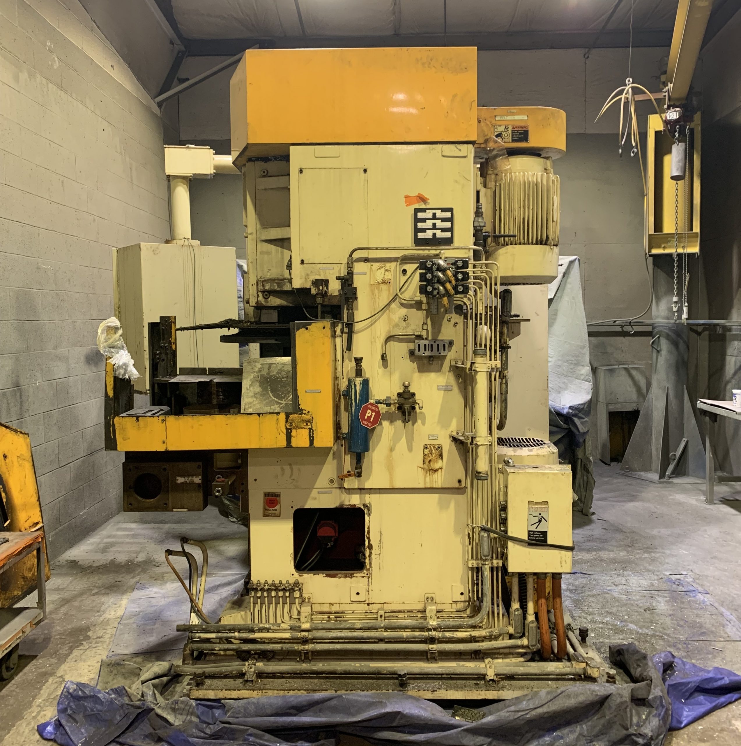 Remanufactured Used Koyo KVD-580C Vertical Double Disc Disk Grinder Rotary Fixture For Sale