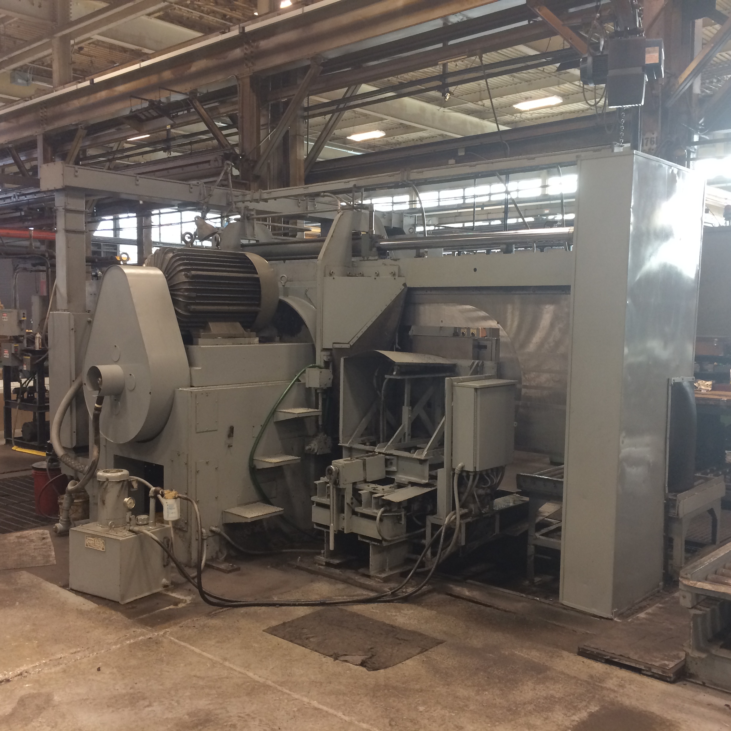 Remanufactured Used Gardner SDG7-40 Horizontal Double Disc Disk Grinder Monorail Fixture For Sale