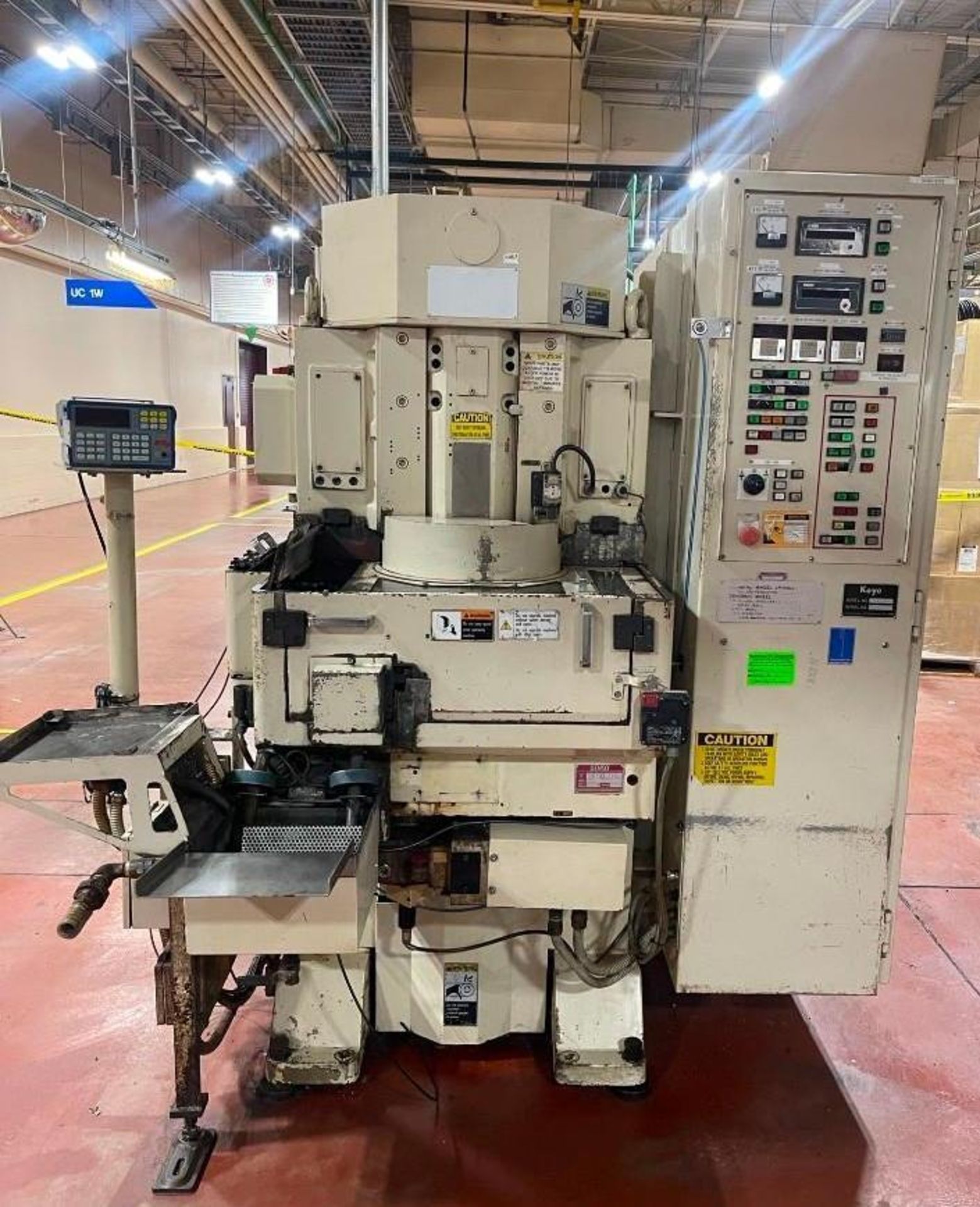 Reconditioned Used Koyo KVD-300C Vertical Double Disc Disk Grinder Rotary Fixture For Sale